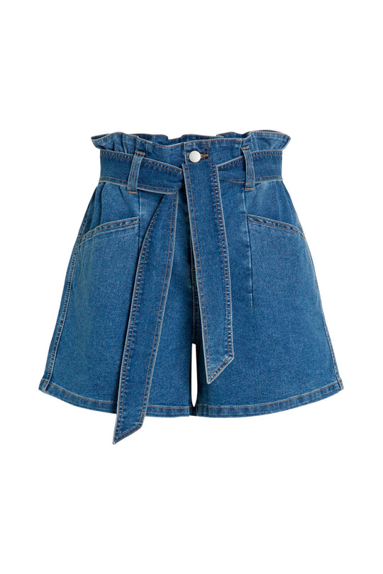 VIFo HW Denim Shorts - Medium Blue Denim