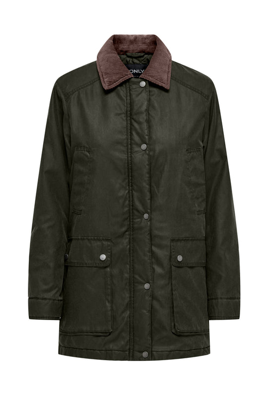 ONLMountain Washed Jacket - Black Olive