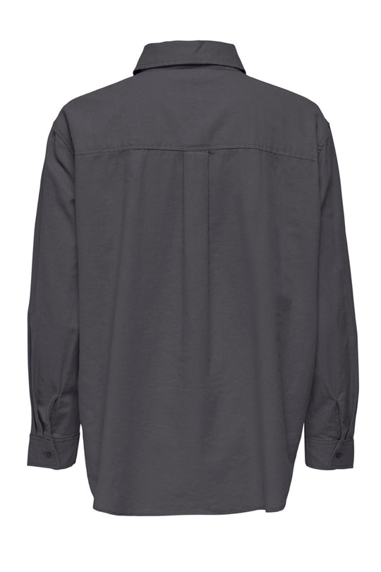 ONLTokyo LS Linen Blend Shirt - Magnet