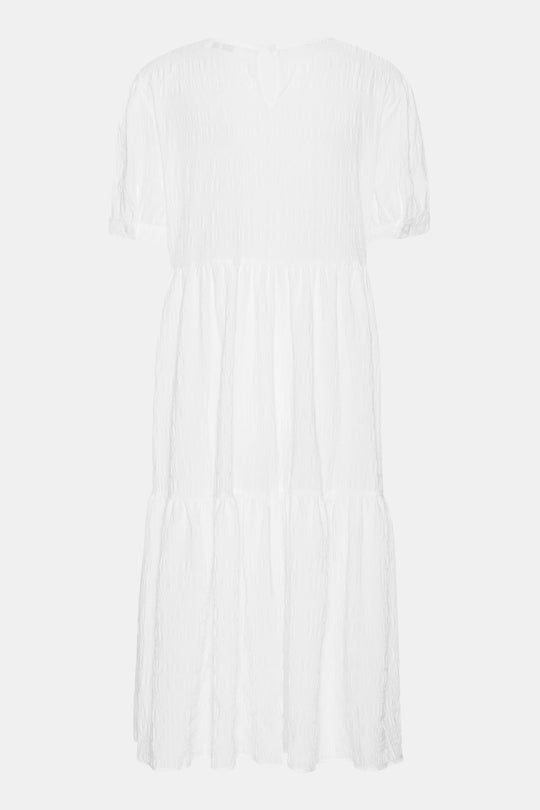 VilmaIC Long Dress - Cloud White