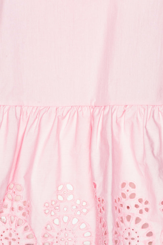 LulaIC Top - Light Pink Embroidery