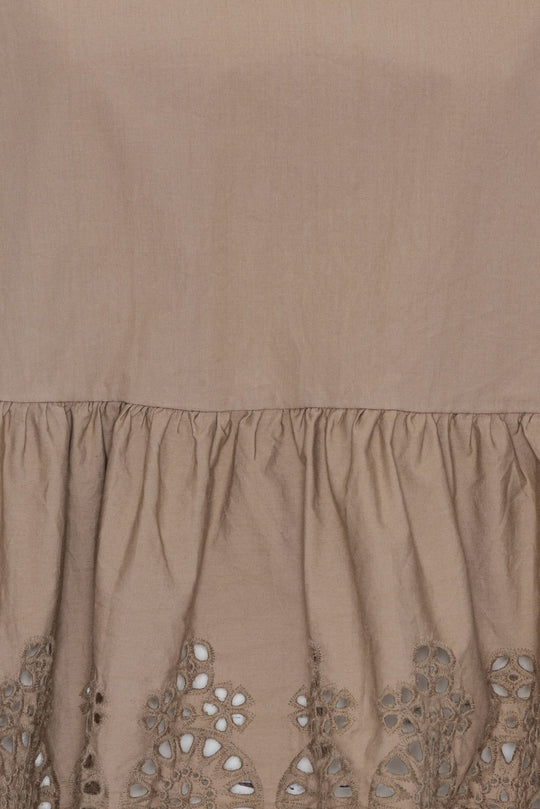 LulaIC Top - Mocca Embroidery