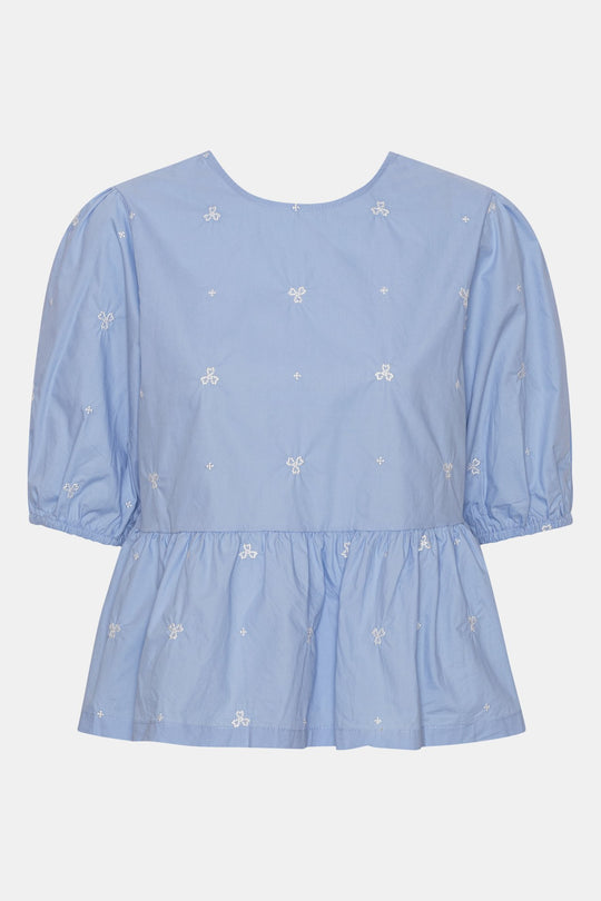 LulaIC Top - Soft Blue