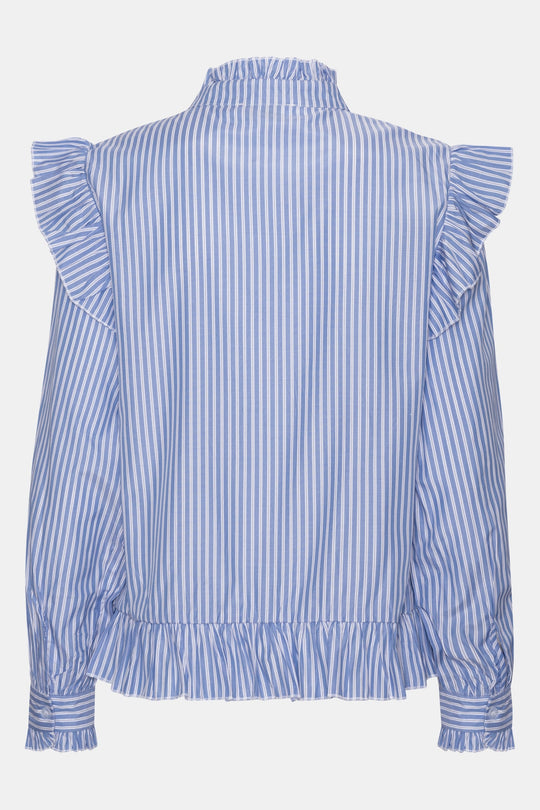 NunaIC Shirt - Blue White Stripes