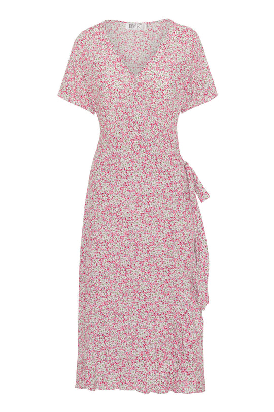 MilleIC Long Dress - Flower Rose