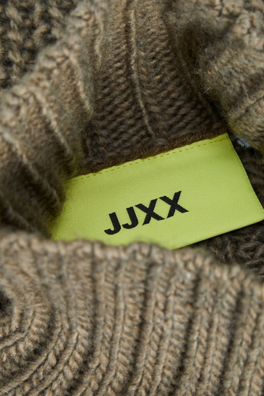 JXKelvy LS Chunk Crew Neck Knit - Morel