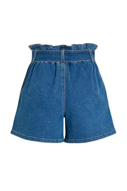 VIFo HW Denim Shorts - Medium Blue Denim