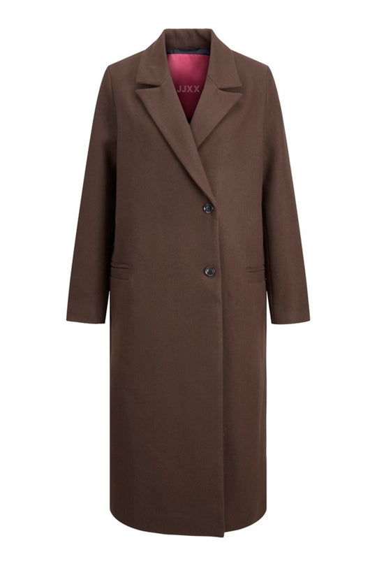 JXMaden Long Wool Coat - Demitasse
