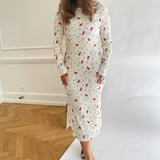 Oda Dress - Yellow Day Dream Flower Print