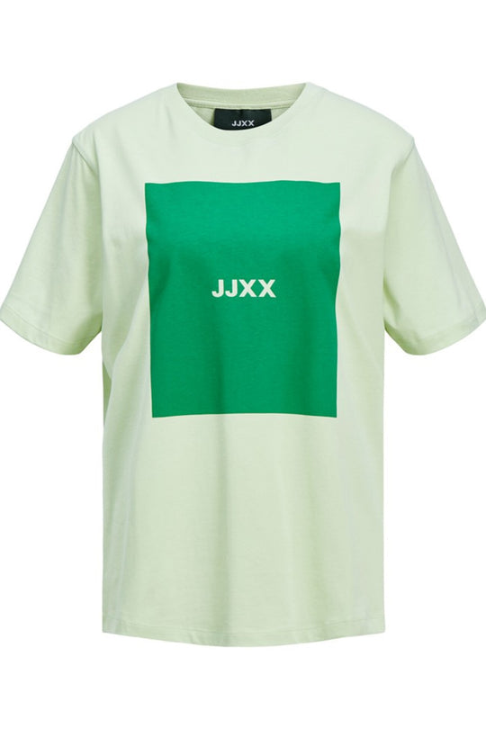 JXAmber SS Relaxed Every Square Tee - Pastel Green