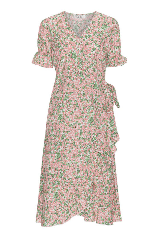 NaomiIC Long Dress - Pink Bloom