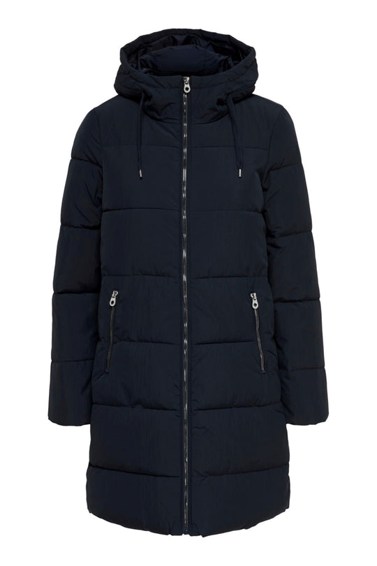 ONLDolly Lang Puffer Coat - Black