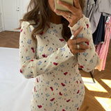 Oda Dress - Yellow Day Dream Flower Print