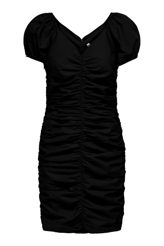 JDYCuba SS Ruching Dress - Black