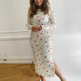 Oda Dress - Yellow Day Dream Flower Print