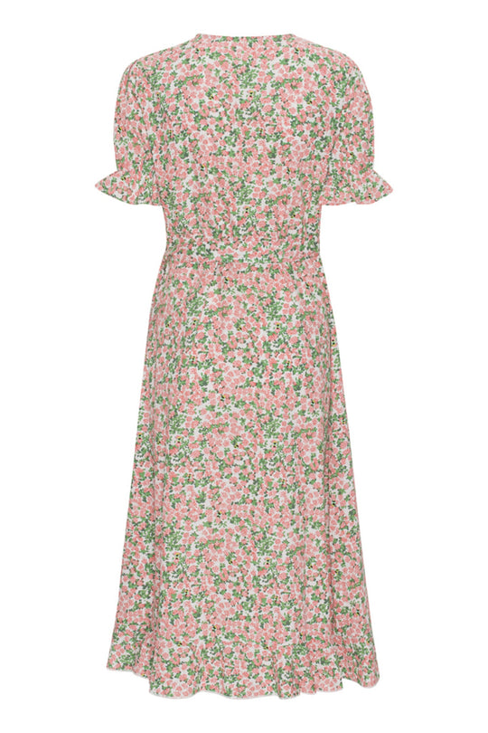 NaomiIC Long Dress - Pink Bloom