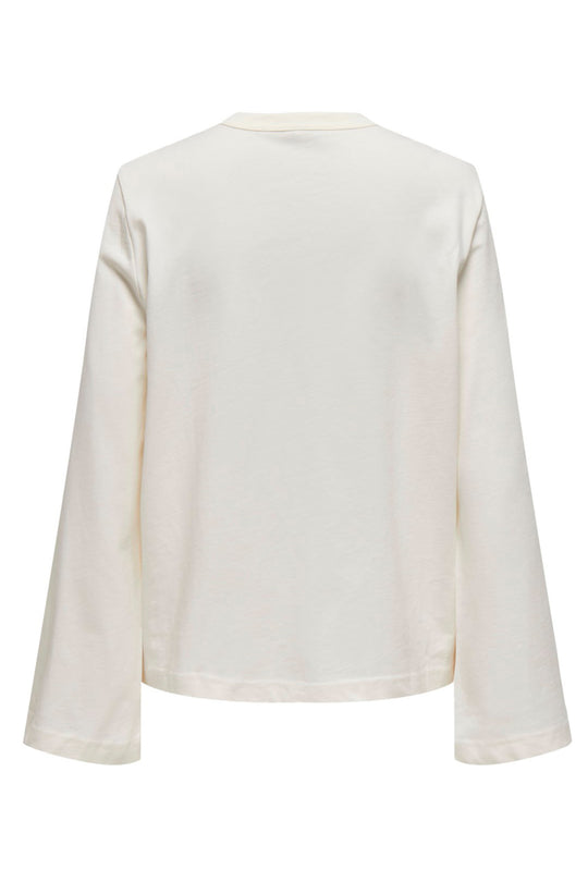 ONLIna LS Wide Sleeve Top - Cloud Dancer