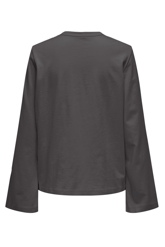 ONLIna LS Wide Sleeve Top - Thunderstorm