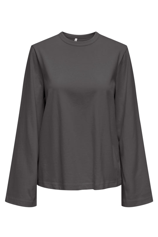 ONLIna LS Wide Sleeve Top - Thunderstorm