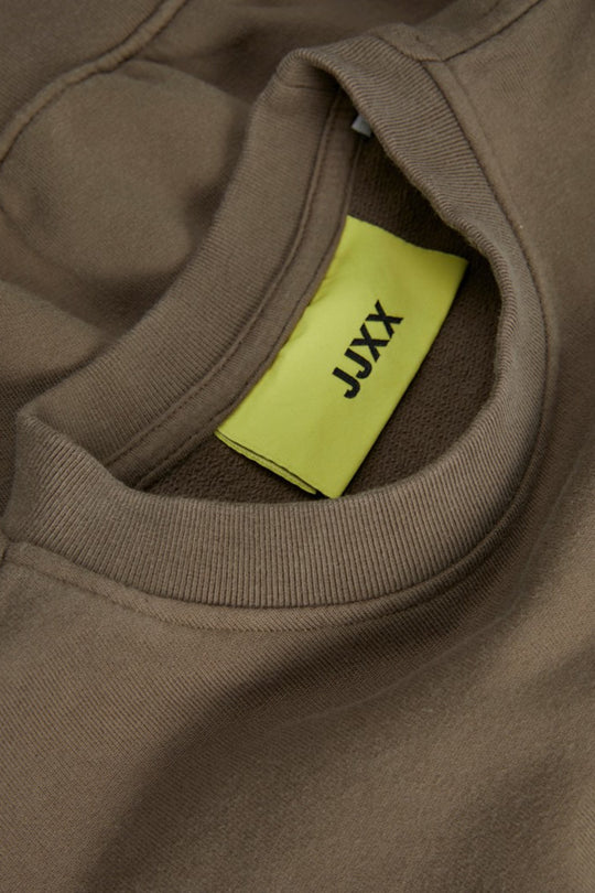 JXBeatrice LS Loose Vint Sweat - Morel