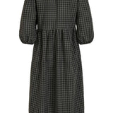 Aminni O-Neck 3/4 Midi Dress - Ivy Green
