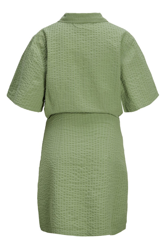 JXLiva Comfort SS Short Dress - Loden Frost