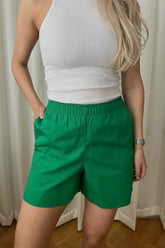 JXAmy Poplin Shorts - Jolly Green