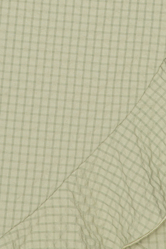 NaomiIC Dress - Bubble Check Sage