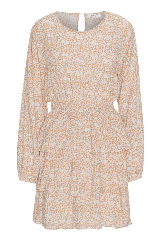 NynneIC Dress - Beige Blossom