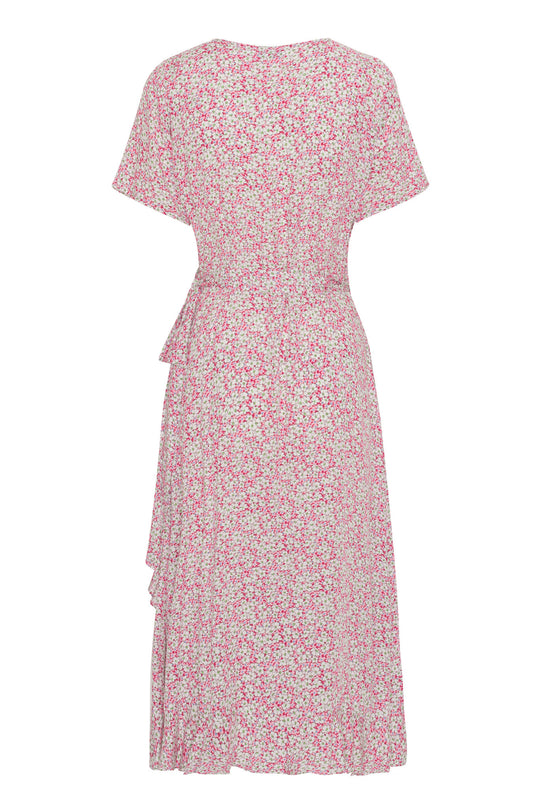 MilleIC Long Dress - Flower Rose