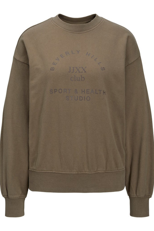 JXBeatrice LS Loose Vint Sweat - Morel