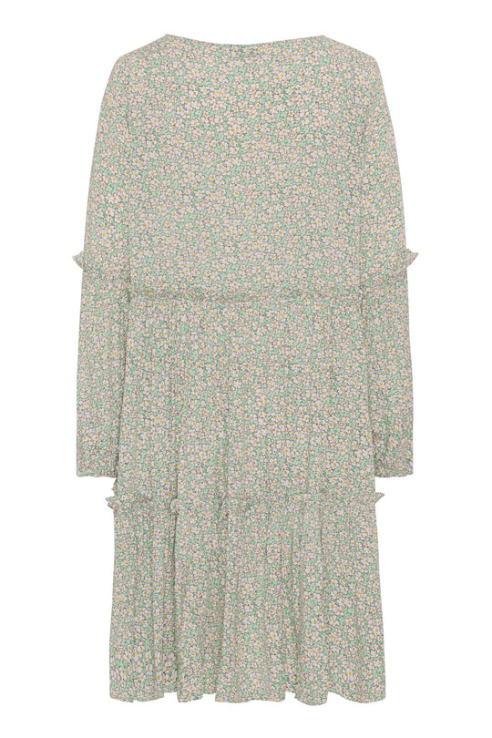 MathildaIC Long Dress - Flower Green