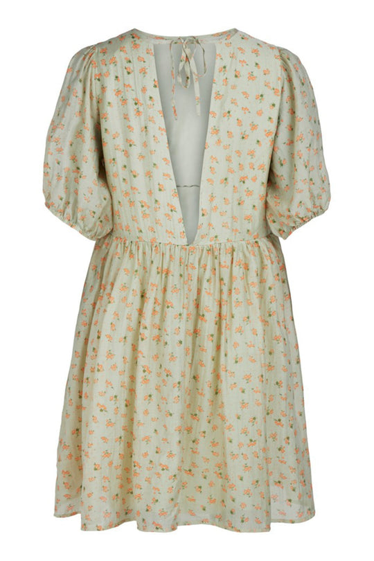 OBJSabira 2/4 Short Dress - Seagrass