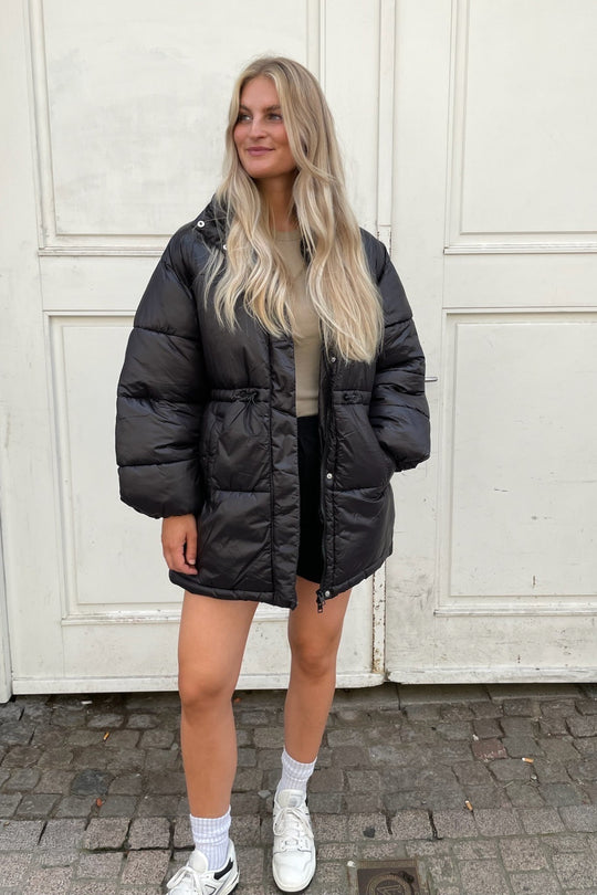 JXHeather Shine Puffer Jacket - Black