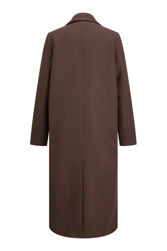 JXMaden Long Wool Coat - Demitasse