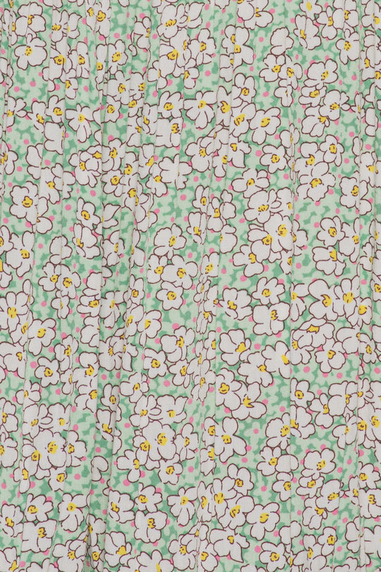 MathildaIC Long Dress - Flower Green