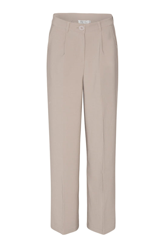 SelmaIC Wide Pants - Dark Beige