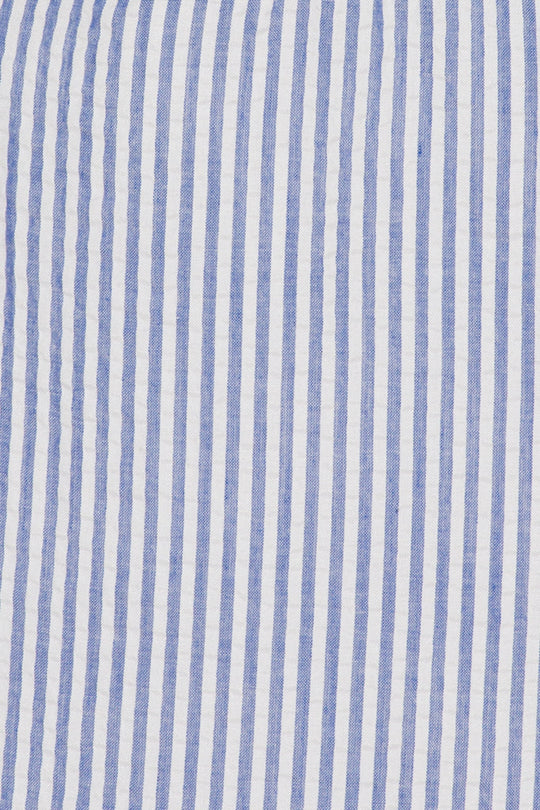 NaomiIC Dress - Blue White Stripe