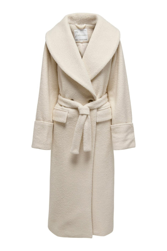 ONLCamille Wrap Xlong Coat - Moonbeam