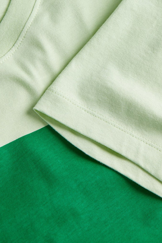 JXAmber SS Relaxed Every Square Tee - Pastel Green