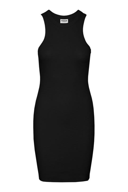 NMMaya SL Halter Neck Dress - Black