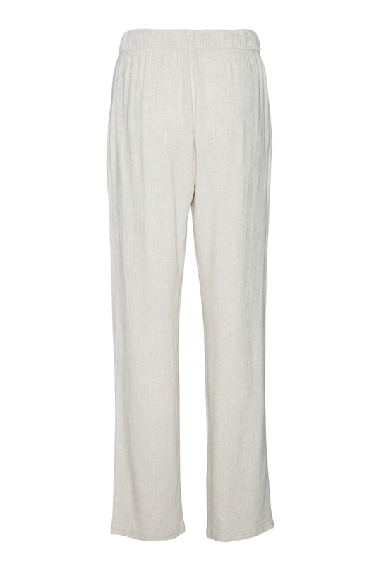 NMAndrea HW Linen Loose Pants - Peyote Linen