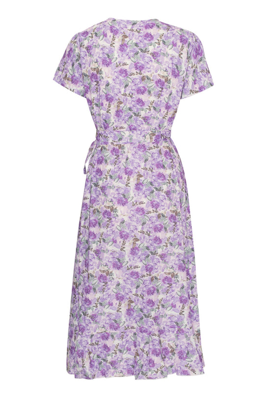 MollyIC Wrapped Dress - Lavendula