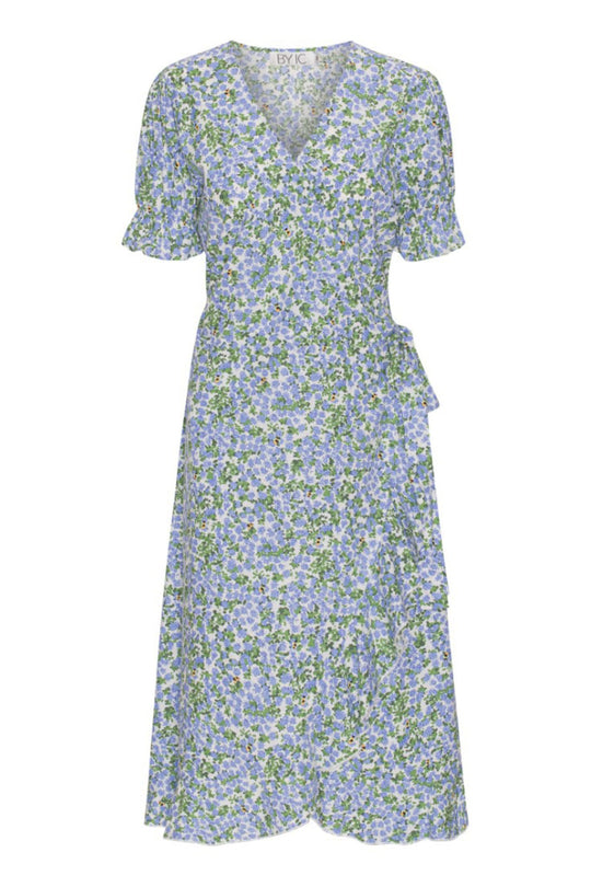 NaomiIC Long Dress - Blue Bloom