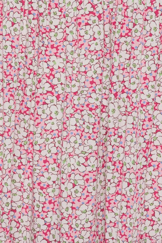 MathildaIC Long Dress - Flower Rose