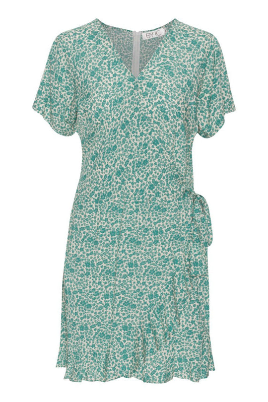 MilleIC Dress - Green Blossom
