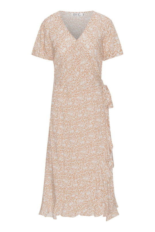 MilleIC Long Dress - Beige Blossom