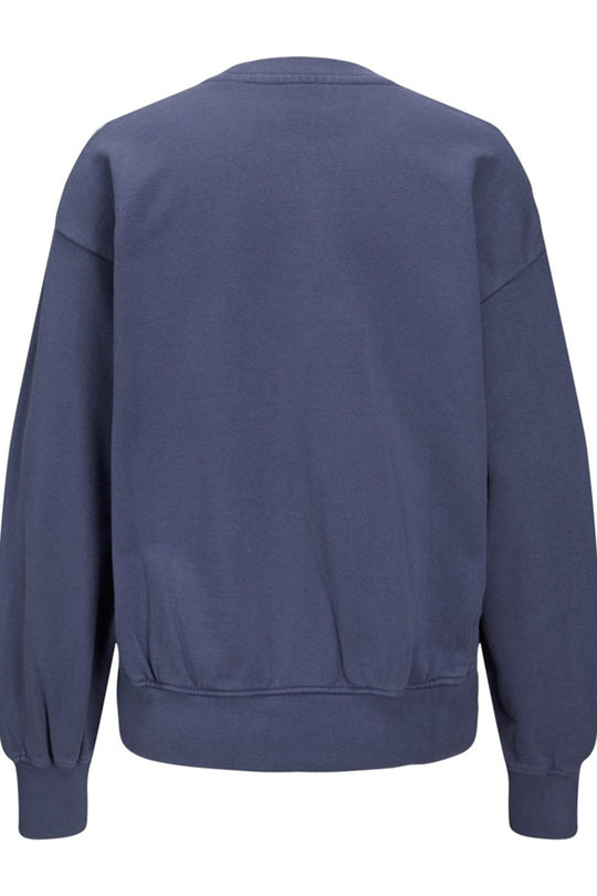 JXBeatrice LS Loose Vint Sweat - Nightshadow Blue