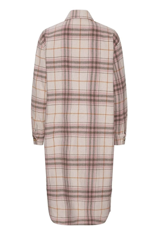Stine Long Jacket - Beige Rose