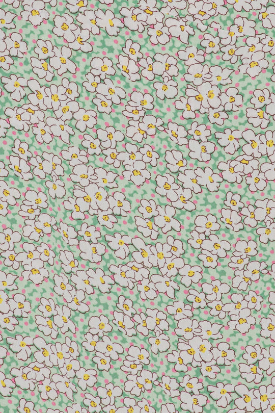 MilleIC Long Dress - Flower Green